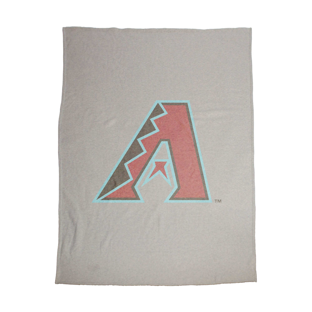 Arizona Diamondbacks Oversized Logo Sublimated Sweatshirt Blanket - Logo Brands - Flyclothing LLC