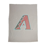 Arizona Diamondbacks Oversized Logo Sublimated Sweatshirt Blanket - Logo Brands - Flyclothing LLC