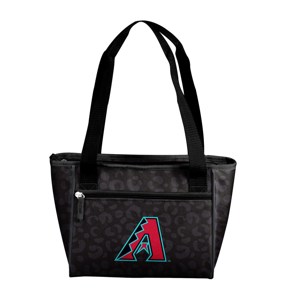 Arizona Diamondbacks Leopard Print 16 Can Cooler Tote - Logo Brands - Flyclothing LLC