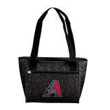 Arizona Diamondbacks Leopard Print 16 Can Cooler Tote - Logo Brands - Flyclothing LLC