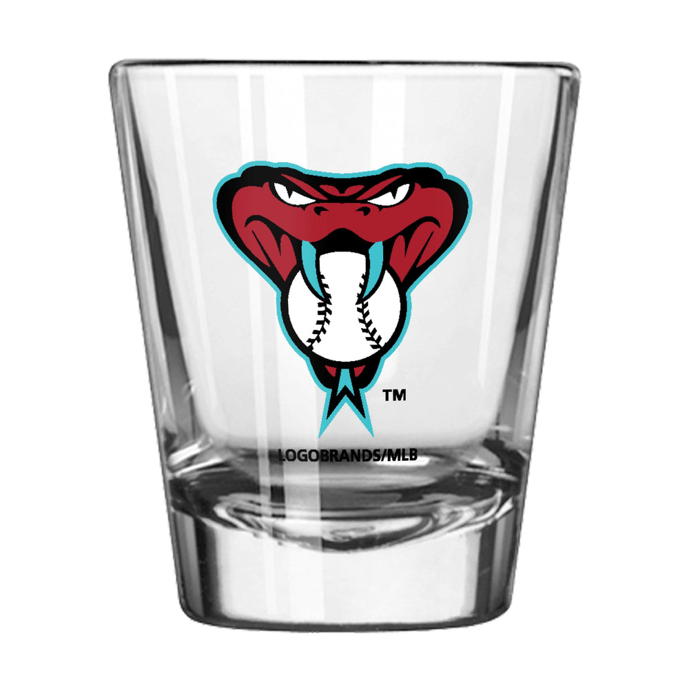 Arizona Diamondbacks 2oz Letterman Shot Glass - Logo Brands - Flyclothing LLC