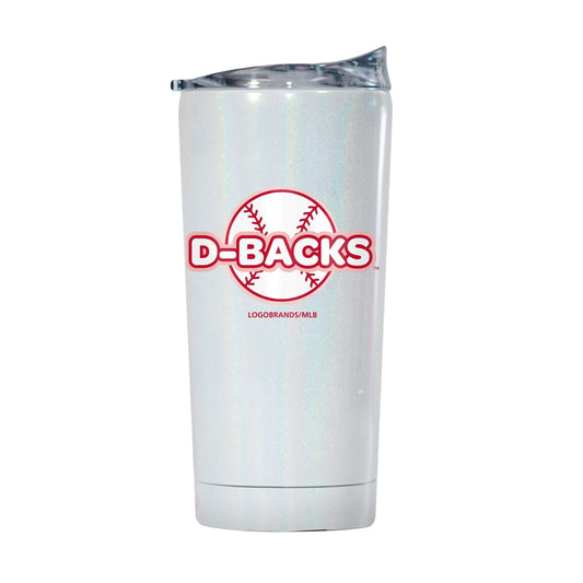 Arizona Diamondbacks 20oz Bubble Iridescent Tumbler - Logo Brands - Flyclothing LLC
