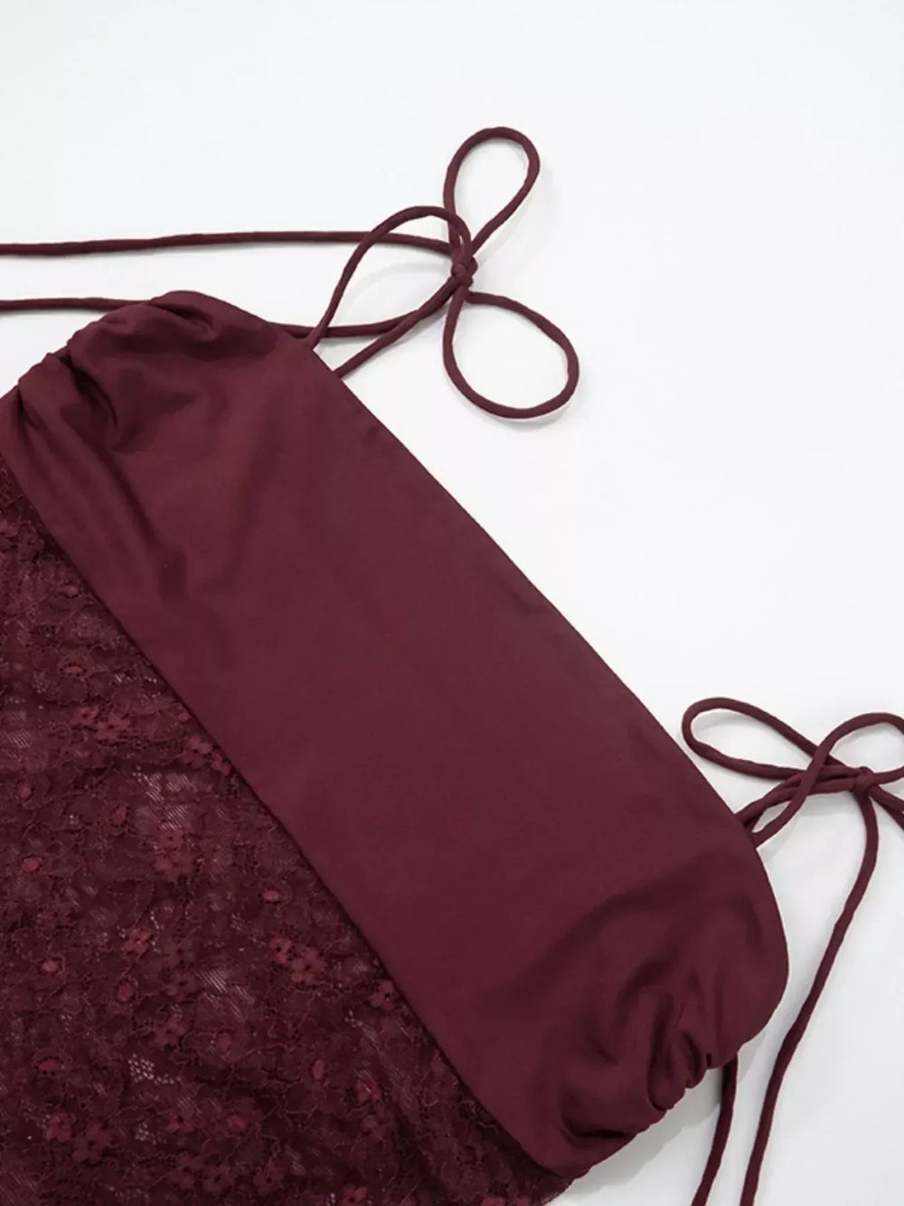 Lace Cutout Tie Shoulder Maxi Dress - Trendsi - Flyclothing LLC