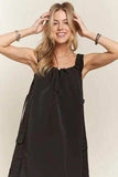ADORA Drawstring Slit Back Cargo Dress - Trendsi - Flyclothing LLC