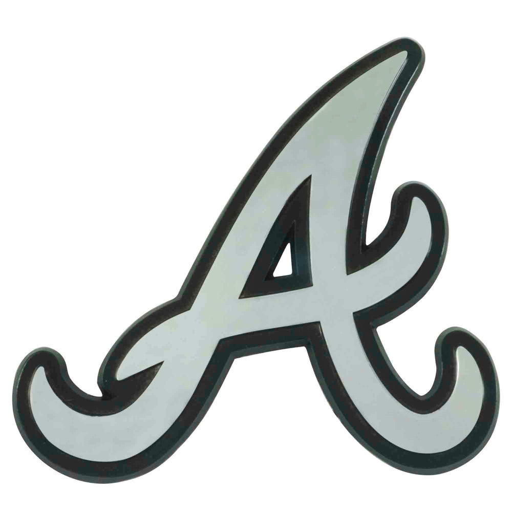 MLB - Atlanta Braves Chrome Emblem - Logo Brands - Flyclothing LLC