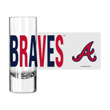 Atlanta Braves 2.5oz Overtime Shooter - Logo Brands - Flyclothing LLC