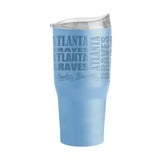 Atlanta Braves 30oz Alternate Replay Powder Coat Tumbler - Logo Brands - Flyclothing LLC