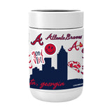 Atlanta Braves Powder Native Coat Coolie - Logo Brands - Flyclothing LLC