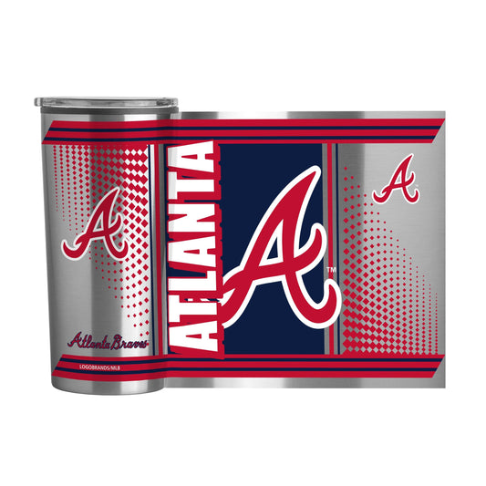 Atlanta Braves 20oz Hero Fusion Tumbler - Logo Brands - Flyclothing LLC