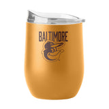 Baltimore Orioles 16oz Huddle Powder Coat Curved Beverage - Logo Brands - Flyclothing LLC