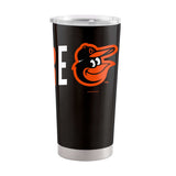 Baltimore Orioles Overtime 20oz Stainless Tumbler - Logo Brands - Flyclothing LLC