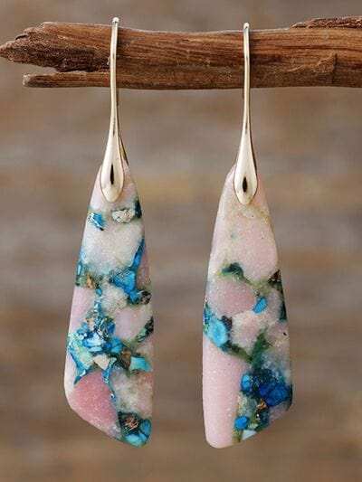 Geometrical Shape Dangle Earrings - Trendsi - Flyclothing LLC