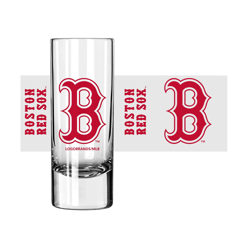 Boston Red Sox 2.5oz Gameday Shooter Glass - Logo Brands - Flyclothing LLC