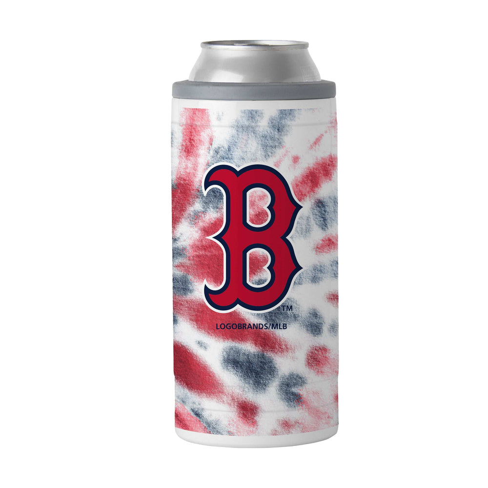 Boston Red Sox 12oz Tie Dye Slim Can Coolie - Logo Brands - Flyclothing LLC