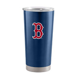 Boston Red Sox Letterman 20oz Stainless Tumbler - Logo Brands - Flyclothing LLC