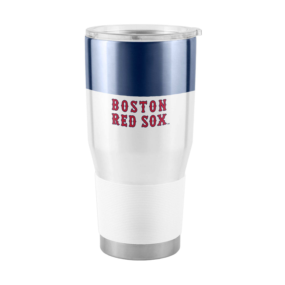 Boston Red Sox Colorblock 30oz Stainless Tumbler - Logo Brands - Flyclothing LLC