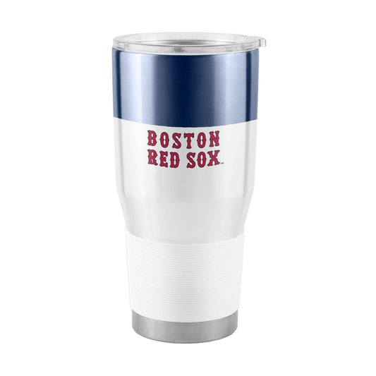 Boston Red Sox Colorblock 30oz Stainless Tumbler - Logo Brands - Flyclothing LLC
