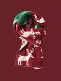 Christmas Reindeer Knitted Scarf - Trendsi - Flyclothing LLC