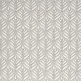 9' X 12' Grey Floral Stain Resistant Non Skid Area Rug - Homeroots - Flyclothing LLC