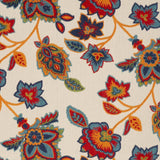 6' X 9' Multicolor Floral Stain Resistant Non Skid Area Rug - Homeroots - Flyclothing LLC