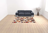 7' X 10' Multicolor Floral Stain Resistant Non Skid Area Rug - Homeroots - Flyclothing LLC