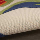 8' X 11' Multicolor Floral Stain Resistant Non Skid Area Rug - Homeroots - Flyclothing LLC