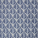 6' X 9' Blue Floral Stain Resistant Non Skid Area Rug - Homeroots - Flyclothing LLC