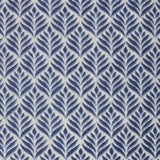 4' X 6' Blue Floral Stain Resistant Non Skid Area Rug - Homeroots - Flyclothing LLC