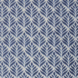 8' X 11' Blue Floral Stain Resistant Non Skid Area Rug - Homeroots - Flyclothing LLC