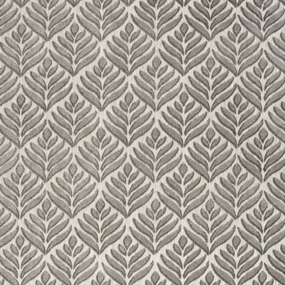 6' X 9' Charcoal Floral Stain Resistant Non Skid Area Rug - Homeroots - Flyclothing LLC