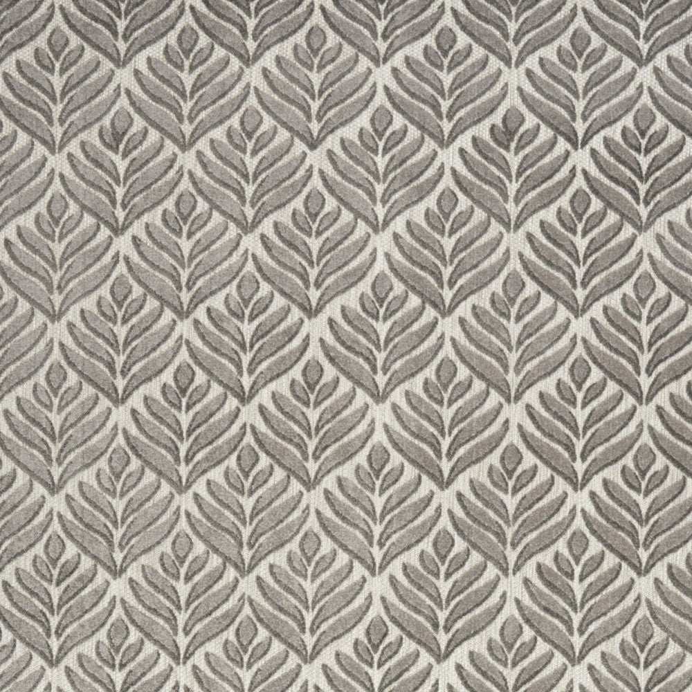 6' X 9' Charcoal Floral Stain Resistant Non Skid Area Rug - Homeroots - Flyclothing LLC