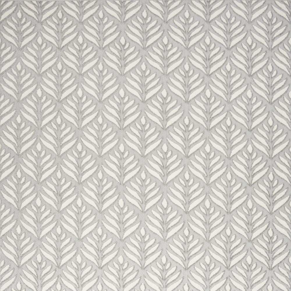 4' X 6' Grey Floral Stain Resistant Non Skid Area Rug - Homeroots - Flyclothing LLC