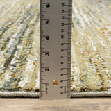 2' X 3' Blue and Ivory Abstract Power Loom Area Rug - Homeroots - Flyclothing LLC