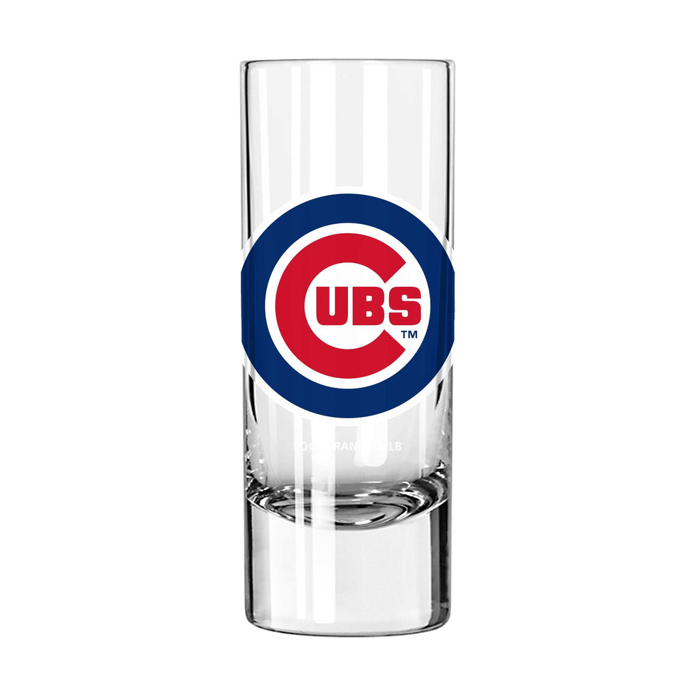 Chicago Cubs 2.5oz Swagger Shooter Glass - Logo Brands - Flyclothing LLC