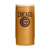 Chicago Cubs Huddle Powder Coat Slim Can Coolie - Logo Brands - Flyclothing LLC