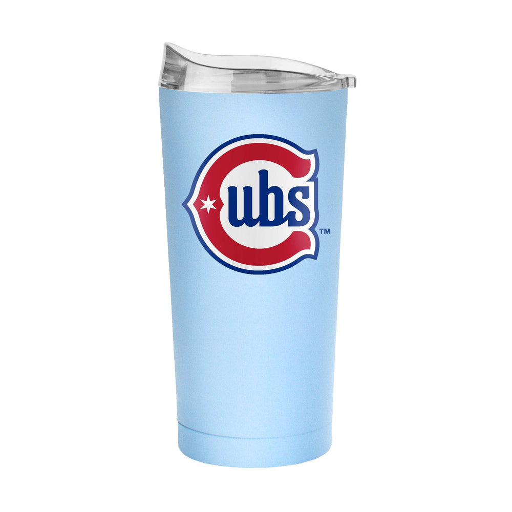 Chicago Cubs 20oz 2025 Jersey Powder Coat Tumbler - Logo Brands - Flyclothing LLC
