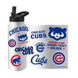 Chicago Cubs 34oz Season Ticket Holder Native Quencher Bottle - Logo Brands - Flyclothing LLC