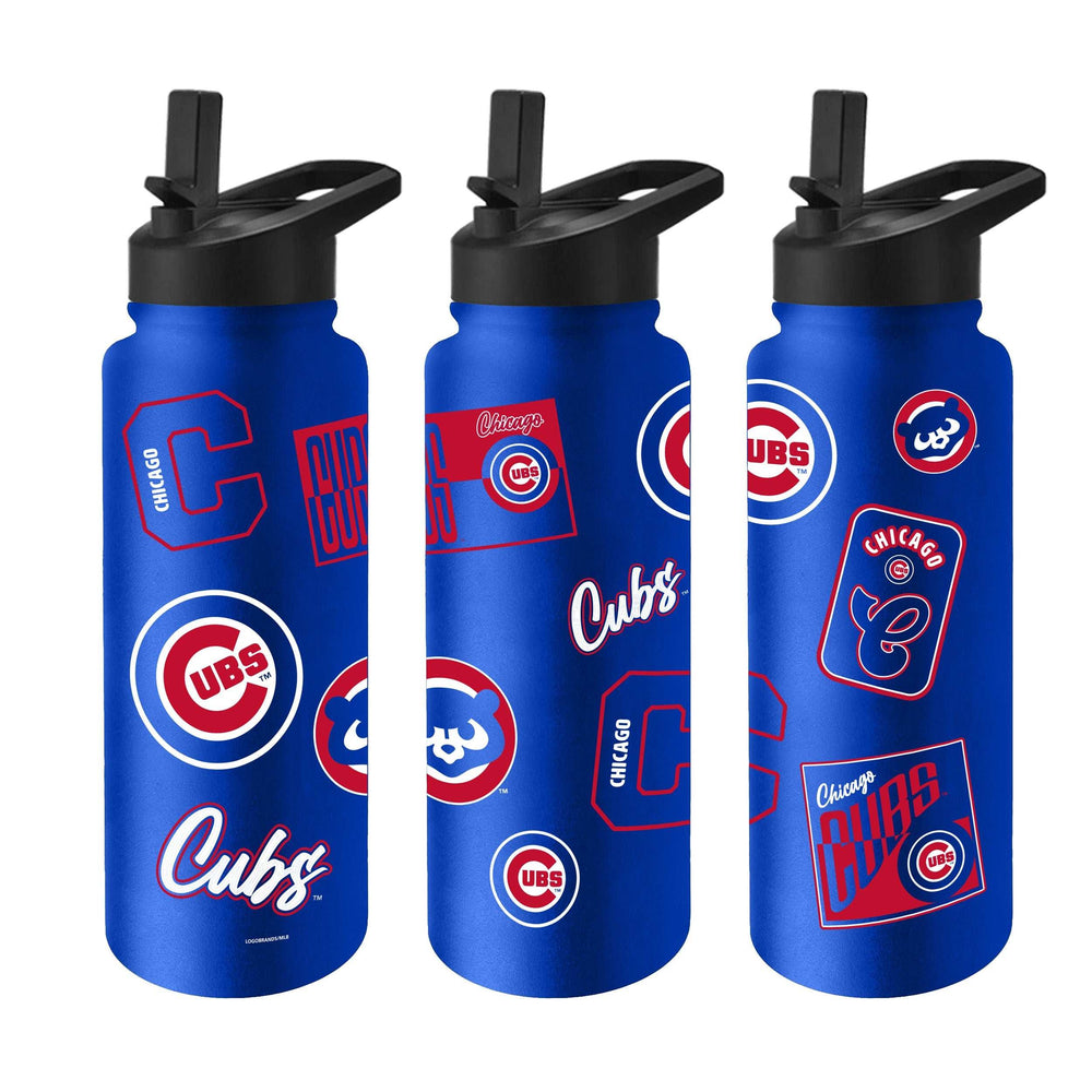 Chicago Cubs 34oz Dream Weave Quencher Bottle - Logo Brands - Flyclothing LLC
