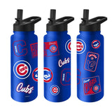 Chicago Cubs 34oz Dream Weave Quencher Bottle - Logo Brands - Flyclothing LLC