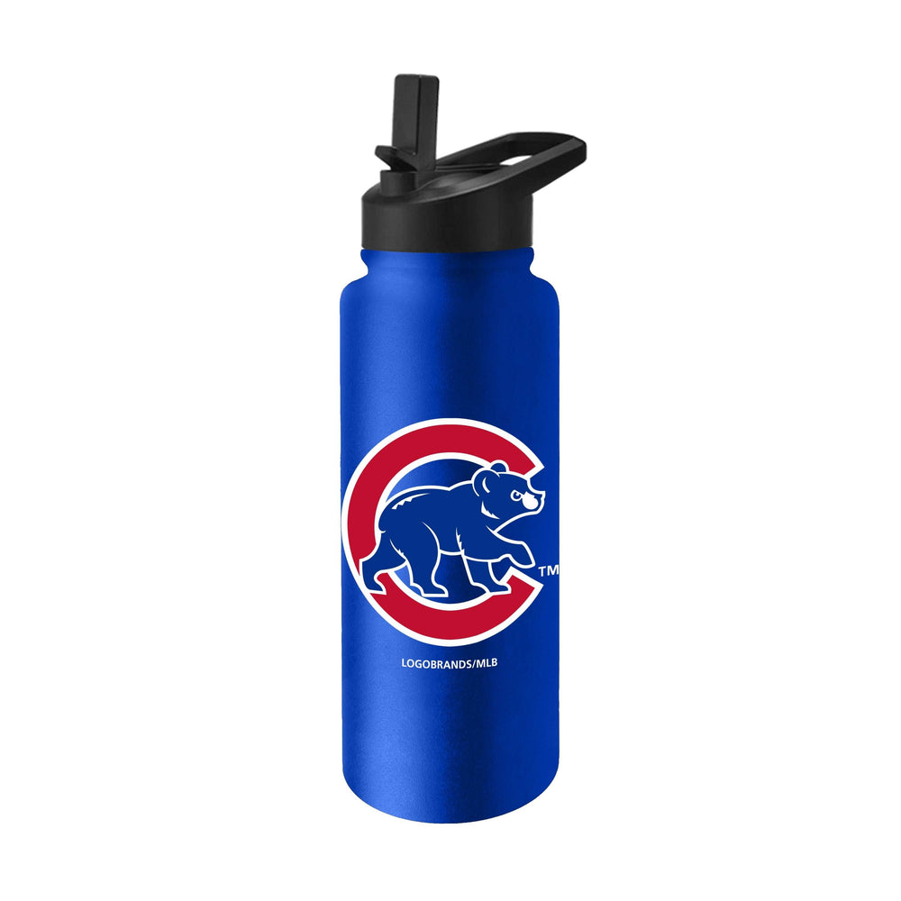 Chicago Cubs Walking Bear 34oz Quencher Bottle - Logo Brands - Flyclothing LLC