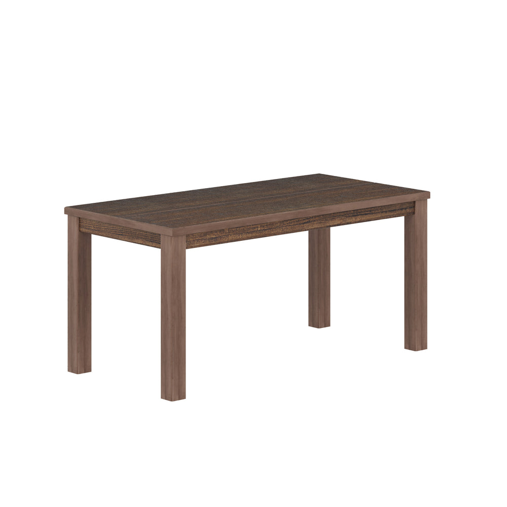 35" Espresso Solid Wood Dining Table - Homeroots - Flyclothing LLC