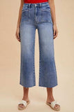 Annie Wear High Rise Wide Leg Jeans - Trendsi - Flyclothing LLC