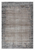 4' X 6' Brown Geometric Area Rug - Homeroots - Flyclothing LLC