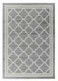 7' X 10' Grey Moroccan Area Rug - Homeroots - Flyclothing LLC