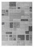 5' X 8' Grey Geometric Area Rug - Homeroots - Flyclothing LLC