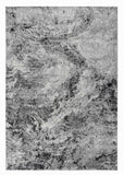 7' X 10' Grey Abstract Area Rug - Homeroots - Flyclothing LLC