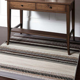 4' X 6' Beige Striped Area Rug - Homeroots - Flyclothing LLC