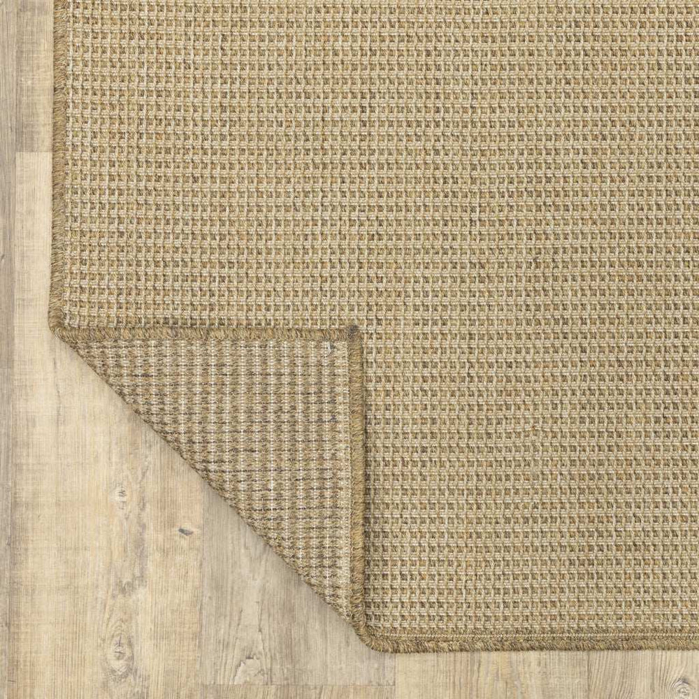2' X 8' Beige Stain Resistant Indoor Outdoor Area Rug - Homeroots - Flyclothing LLC