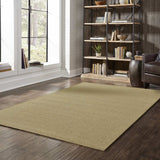 4' X 6' Tan Stain Resistant Indoor Outdoor Area Rug - Homeroots - Flyclothing LLC
