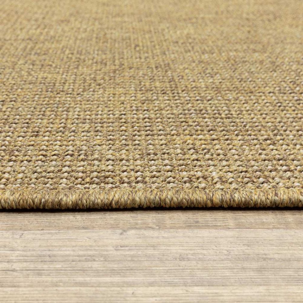 4' X 6' Tan Stain Resistant Indoor Outdoor Area Rug - Homeroots - Flyclothing LLC